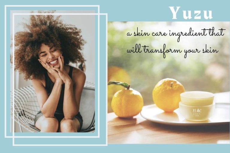 Yuzu skincare benefits and products