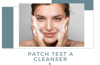 patch test cleanser