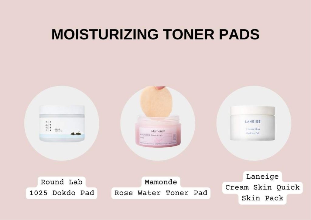 moisturizing toner pads