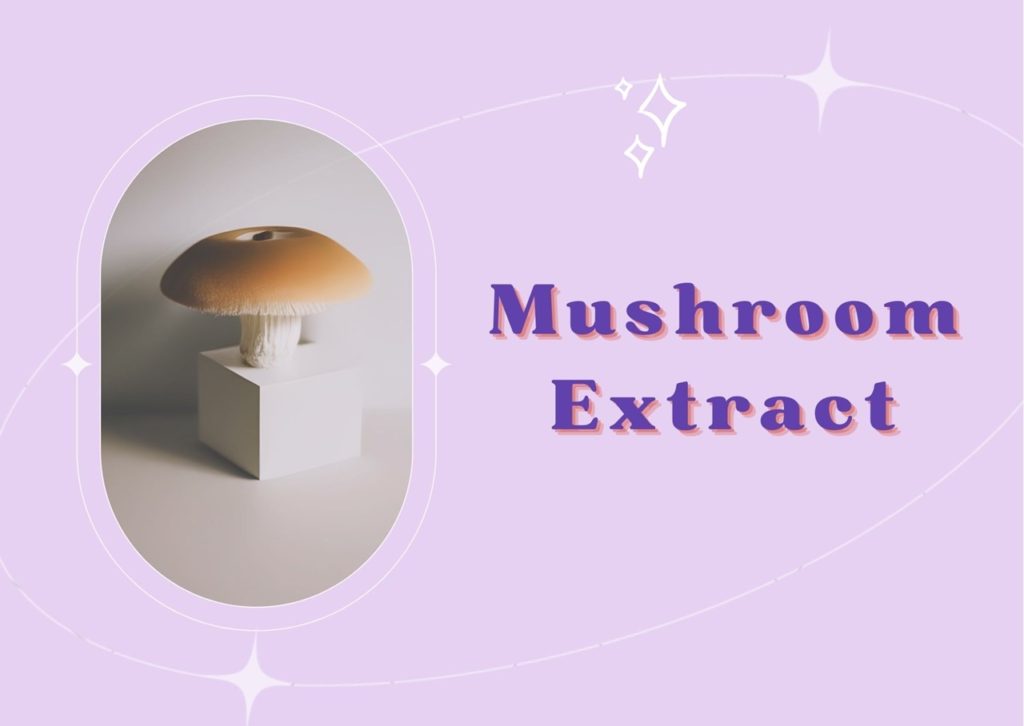 mushroom extract skincare