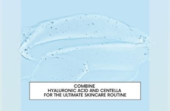 hyaluronic acid & centella combine together